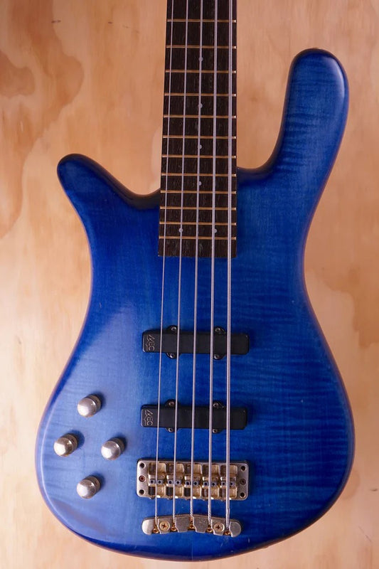 1998 Warwick Streamer, Ocean Blue, Left Handed, (Used)