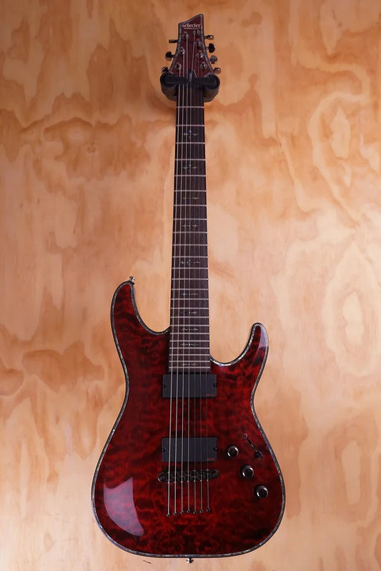 Schecter Hellraiser C‑7, Black Cherry, (Used)