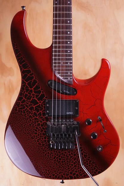 Washburn EC‑29 “Red Magma Crackle”, (Used)