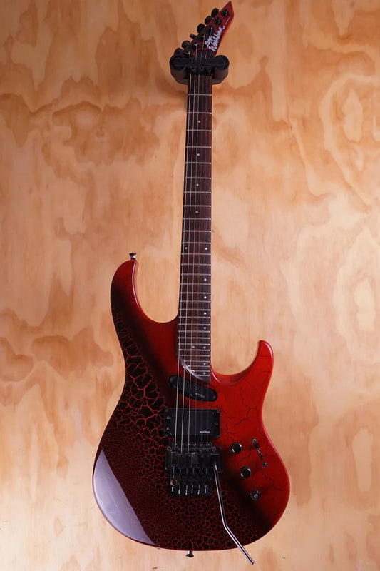 Washburn EC‑29 “Red Magma Crackle”, (Used)